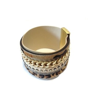 Luxus Ibiza-Look Armband Tiger (1 Stk.)