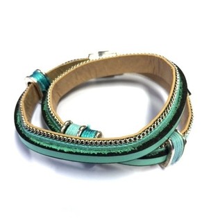 Luxus-Armband T&uuml;rkis im Ibiza-Look (1 Stk.)