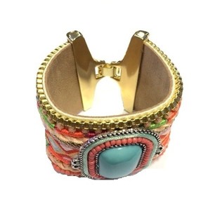 IBIZA LUXURY LOOK Armband Pink (1.)