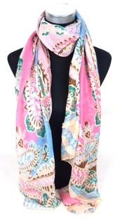 Ibiza-Look Schal Multicolor (1 Stk.)