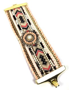 Luxus-Armband Lachsrosa (1 Stk.)