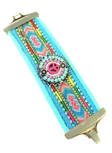 Luxus-Armband Breit Mint Peace (1 Stk.)