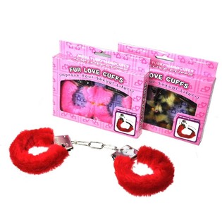 SEXY Handschellen mit Plüsch (6x)