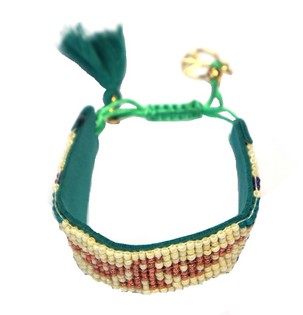 Armband im Ibiza-Look Petrol (1 Stk.)