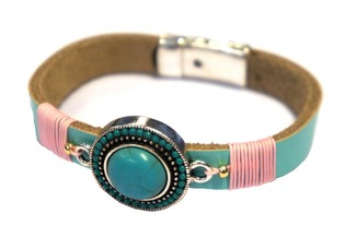 Armband mit Stein (1 Stk.) - Ibiza Style