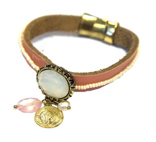 Ibiza Armband Rosa (1 Stk.)