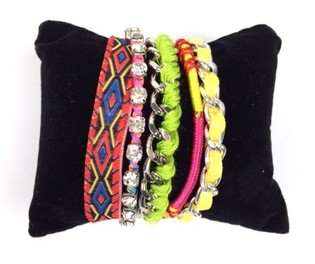 Multicolor Ibiza-Armband (1 Stk.)