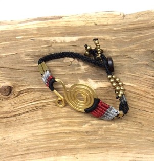 HANDMADE ORIGINALS Armband Schwarz (1 Stk.)