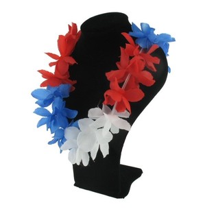 HAWAIIAN WREATH - ROT / WEISS / BLAU (12p.)