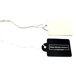 SCHMUCK LABEL "Miss Moneypenny" ON STRING L (100st)