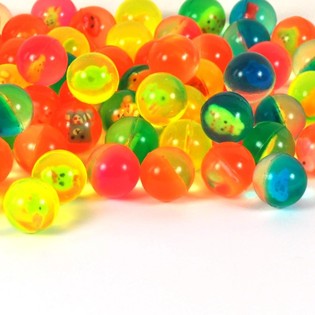 STUITERBALLEN mit Tieren 3 CM. (100st).