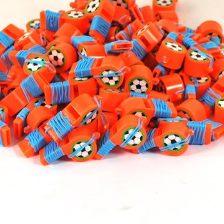 Fu&szlig;ball-Pfeifen (100 Stk.)