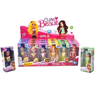 Kleine Puppen im Display (24 Stk.)