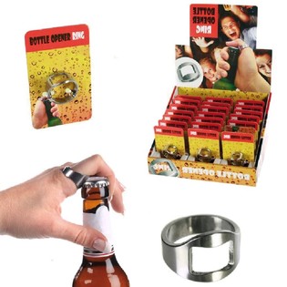 Bier-&Ouml;ffner RING IN DISPLAY (24st).