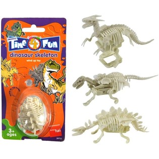 Smiffy's aufziehbarer Glow in the Dark Dino (12er-Set)