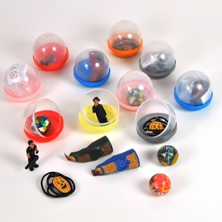 MIX CAPSULES 50MM einschlie&szlig;lich Spielzeug (50st).