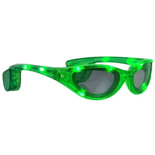 LED-Sonnenbrille - Farbe: gr&uuml;n (12st.)