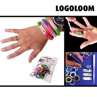 "LOGO LOOM" BRACELETS MACHEN SIE IHRE EIGENEN LOGO (50st).