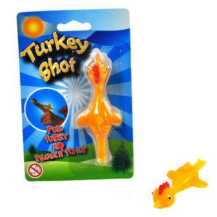 Fliegende Puten-Schleuder auf Karte (10 Stk.)