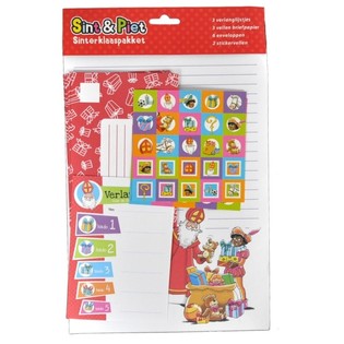 14-teiliges Sinterklaas / Nikolaus Wunschzettel-Set (12er-Pack)
