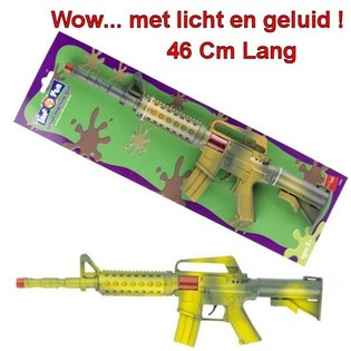 Smiffy'S BIG RATCHET Gewehr auf KARTE (7 Stck.)