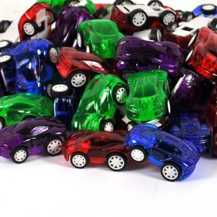 Mini-Reibungsmotor-Auto 5 cm (25 Stk.)