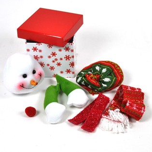 MACHEN SIE IHRE EIGENEN CHRISTMAS BOX - MODELL: SCHNEEMANN