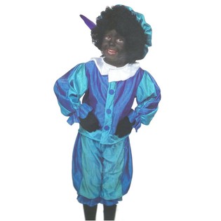 Zwarte Piet Kost&uuml;m f&uuml;r Jungen - Gr&ouml;&szlig;e 128