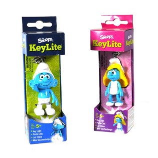 SCHLUMPF TASCHENLAMPEN-SCHL&Uuml;SSELANH&Auml;NGER IN GESCHENKBOX (2 Stk.)
