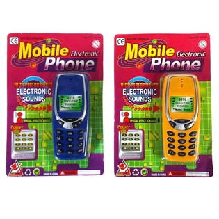 Spielzeug-Handy mit Sound auf Karte (12er-Pack)
