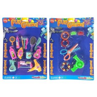 Fun Galore Spielset f&uuml;r M&auml;dchen auf Karte 30cm (12 Stk.)