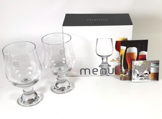 MENU - Bierglas f&uuml;r Dunkelbier 2er-Set (1 Stk.)