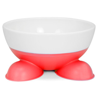 HEADCHEFS - Kinder-Fr&uuml;hst&uuml;cksschale mit Silikonf&uuml;&szlig;en - Rosa (1 Stk.)