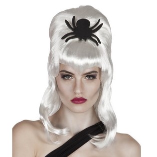 WIG - wei&szlig;es Haar mit Spin (1P.)