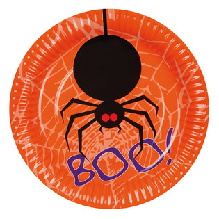 6-teiliges Set Einweggeschirr - MODELL: SPIN (6 Stck.)