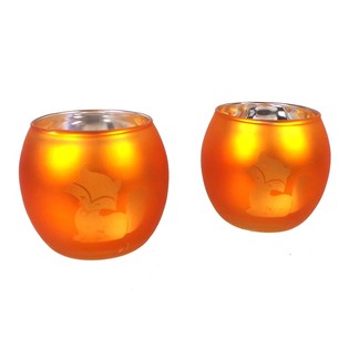 2-teiliges Teelichthalter-Set Fuchs (12 Sets)