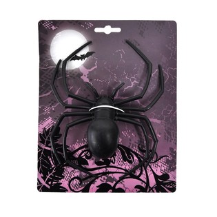 Schwarze Witwe Spinne auf Karte (3er-Set)