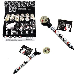 HELLO KITTY - 2-IN-1 FLUMMI & KUGELSCHREIBER - SCHWARZ (24 Stk.)