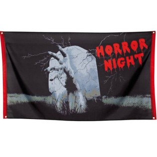 Gro&szlig;er Horror Night Banner 150 x 90 cm (7 St&uuml;ck)