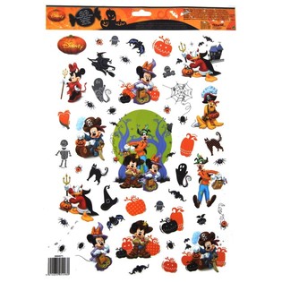 Disney Halloween Fensterbilder Fensteraufkleber (12er-Pack)