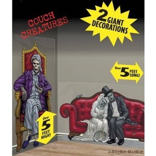 MEGA HORROR WANDDEKORATION (9 Stk.)