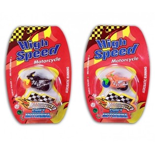 High-Speed-Friction-Stuntmotorrad auf Karte (24er-Set)