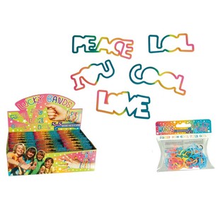 *** *** LUCKY SPOT G&uuml;nstig Armband BANDS F&Uuml;R KINDER - MODELL: WORTE (24st).