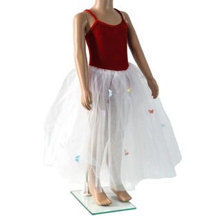 ROT / WEISS DRESS F&Uuml;R KINDER - SIZE 6