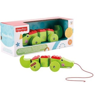 Fisher-Price Mein erstes Wackelkrokodil aus Holz (2 Stk.)