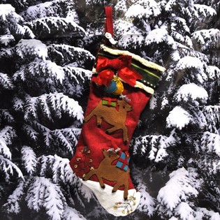 Luxuxdekoration CHRISTMAS SOCKS (4 Stk.)