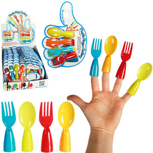 4-teilig FINGER DATEN AUF DER KARTE (24st).