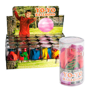 3 PCS BOUNCE BALLONE in der H&uuml;lse (24kokers)