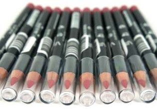 Lippen- & Eyeliner-Stift Rot (12er Pack)