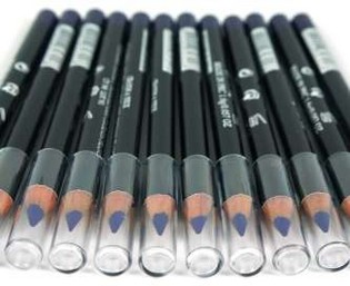 Lippen- & Eyeliner Lila (12 Stück)